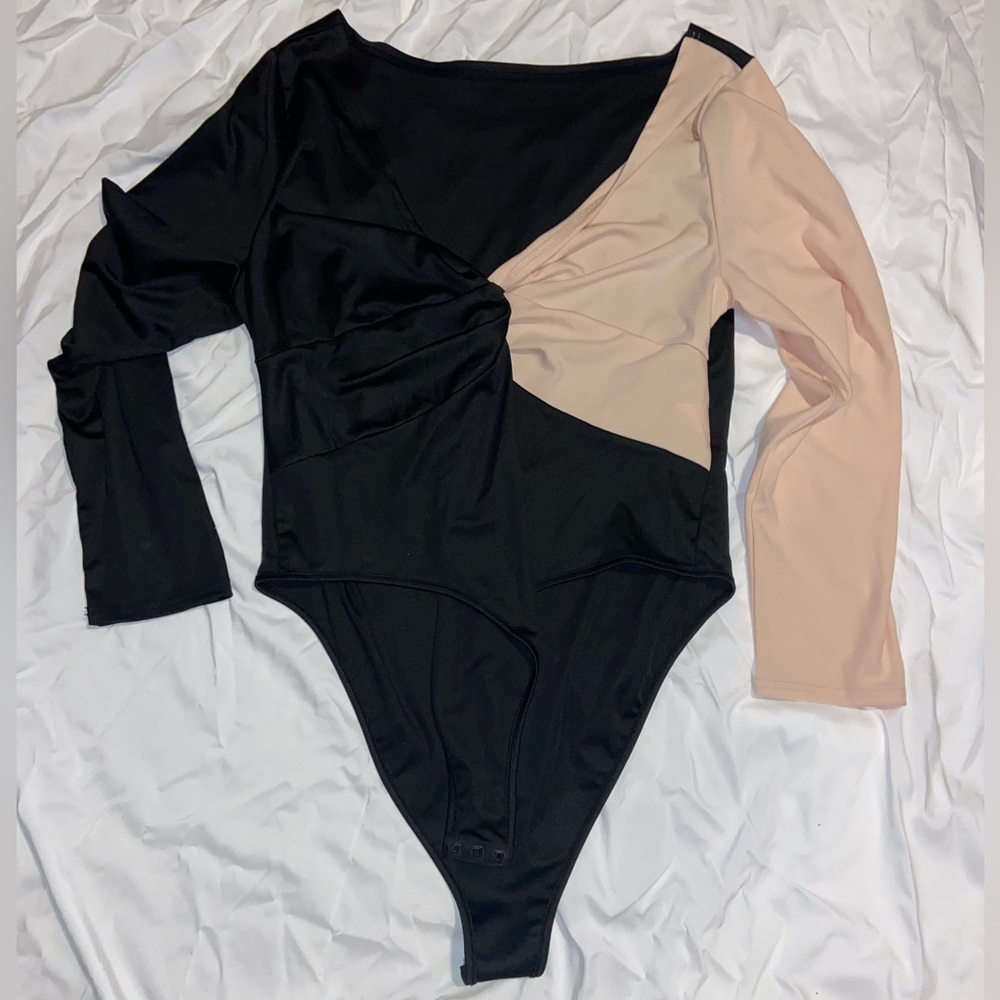 Black and tan bodysuit never worn